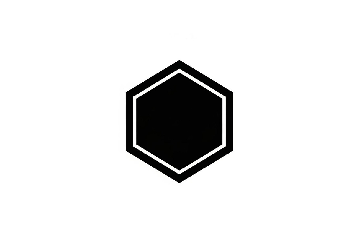 Hexagon Frame Silhouette Bundle, a Graphic by Artivon (Photo 6 of 10)