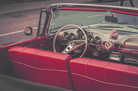 Classic Red Car Headlight preview 6