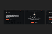 Halahfolio - Portofolio Website, an UI Kit Template by Eureka Supply (Thumbnail 2 of 4)