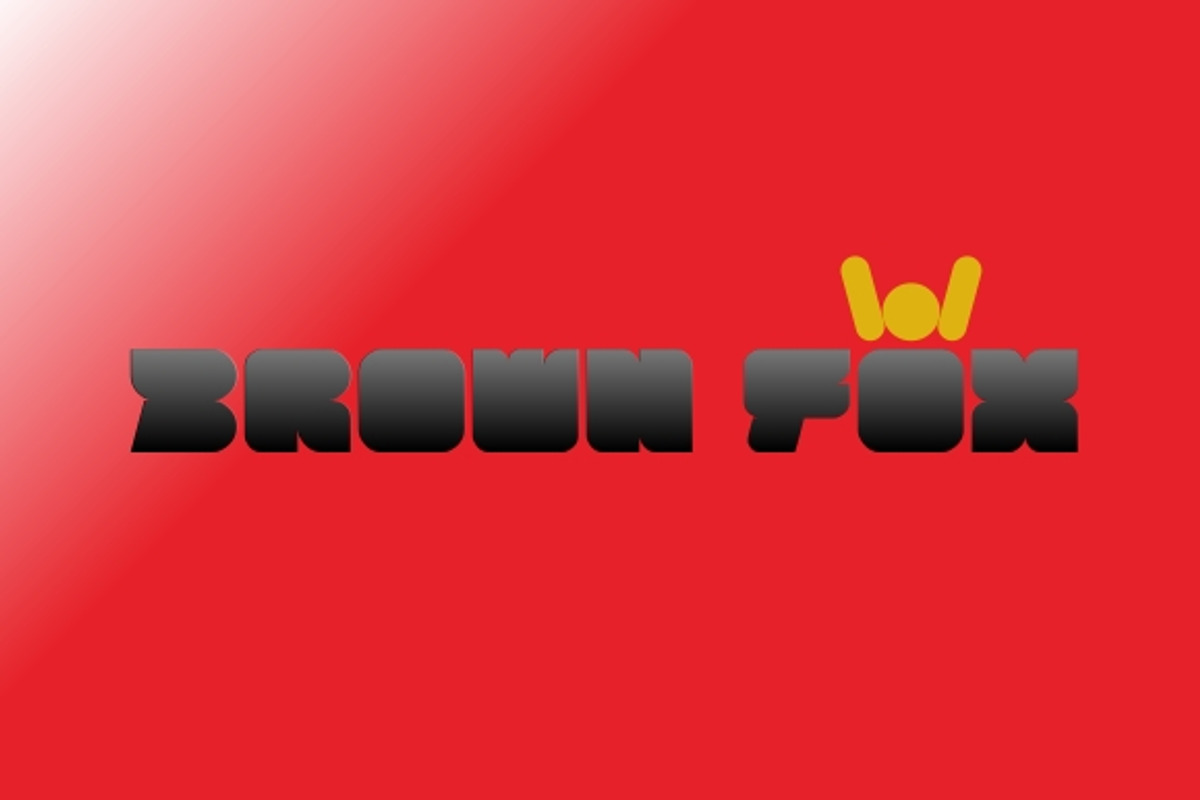 brown fox font preview 2