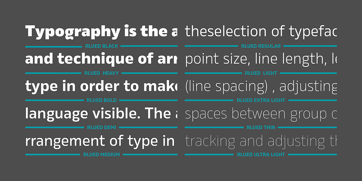 Rleud, a Sans Serif Font by Stawix (Photo 5 of 12)