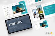 Travel Agency Google Slide, a Presentation Template by Annora Studio (Thumbnail 1 of 5)