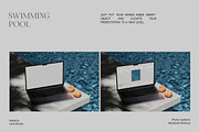 Swimming Pool | Macbook Air M2, a Mac Mockup by lehit.studio (Thumbnail 2 of 2)