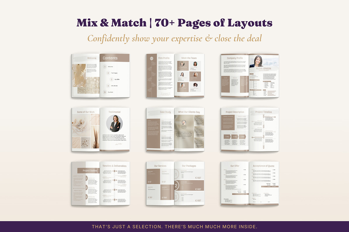 Business Proposal Bundle 2 Packs, a Brochure Template by B2 Studio (Photo 9 of 18)