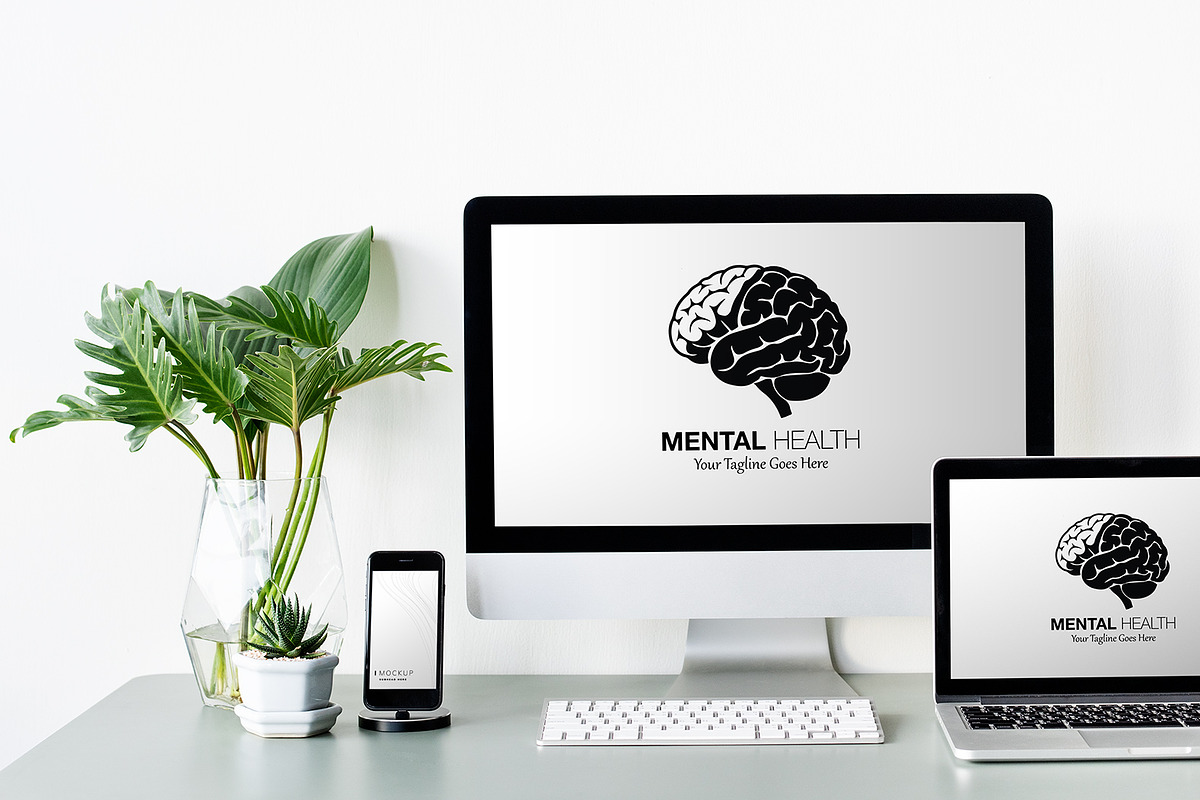 Psychology & Brain Logo Template preview 8