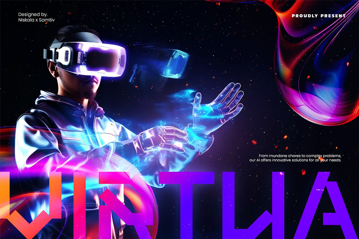 Agency - Futuristic Display Font, a Sans Serif Font by Luna Shop (Photo 2 of 4)