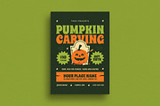 Retro Pumpkin Carving Event Flyer, a Flyer Template by Guuver (Thumbnail 1 of 3)