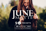 June Matte Lightroom Presets, an Action Add-On by Presetrain Co. (Thumbnail 1 of 5)