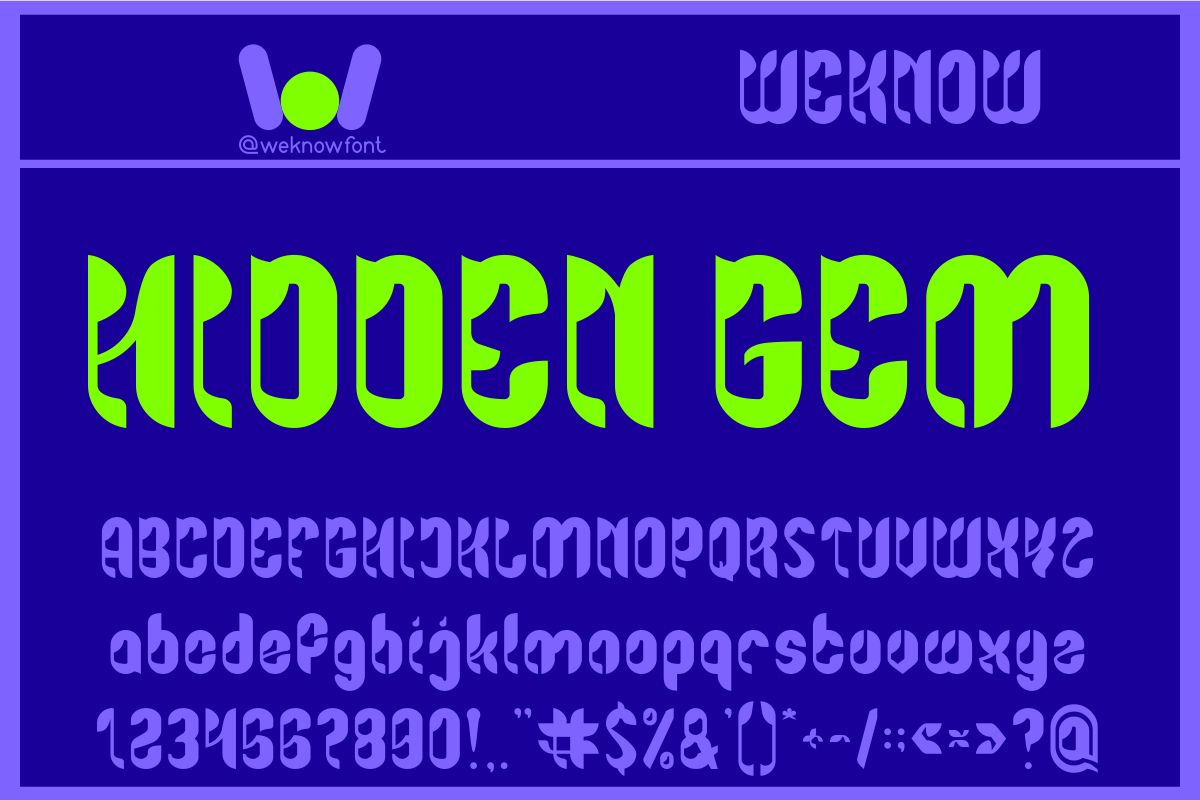 extravaganza font, a Font by weknow (Photo 4 of 5)