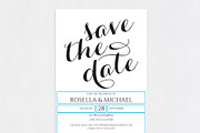 Save The Date SHR336, an Invitation Template by Shafura_Wedding (Thumbnail 4 of 5)