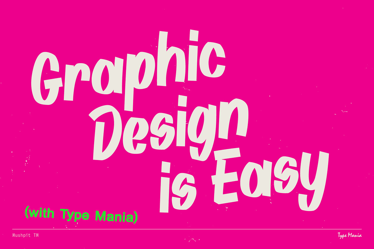 Mushpit TM – Seedy Marker Font, a Script Font by Type Mania (Photo 10 of 10)