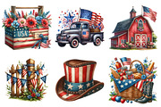 Rustic 4th of July Sublimation PNG, an Illustration by SinaCreation (Thumbnail 3 of 5)