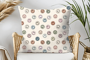 Retro Smiley Face Seamless Pattern, a Pattern Graphic by OwlAndFern (Thumbnail 9 of 9)