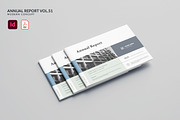 Annual Report Vol.51, a Brochure Template by Bewalrus Studio (Thumbnail 1 of 11)