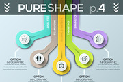 Pure Shape Infographic Bundle, a Presentation Template by Andrew Kras Design (Thumbnail 22 of 26)
