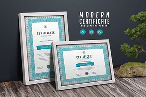 109. Clean Certificate Template