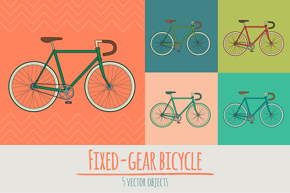 Fixed Gear Bicycle
