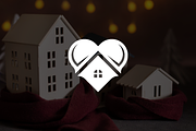 Modern Love with House Logo, a Branding & Logo Template by Luxury Logos (Thumbnail 2 of 4)