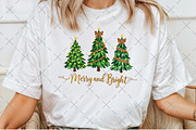 Christmas Tree PNG, Merry and Bright, an Illustration by Craft Nest (Thumbnail 5 of 6)