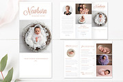 Newborn Trifold Brochure INDD, a Brochure Template by By Stephanie Design (Thumbnail 1 of 3)