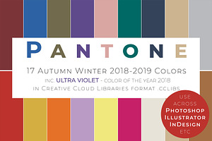 Ultra Voilet In 17 Pantone AW2018-19