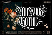 Makyos Gothic Typeface, a Blackletter Font by alit design (Thumbnail 1 of 17)
