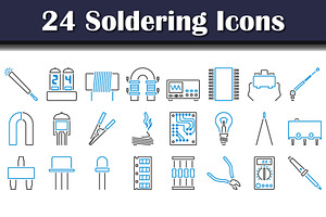 Soldering Icon Set