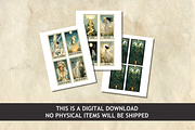 Printable Tarot Deck Botanical Theme, a Design Template by Mindful Digital Co. (Thumbnail 8 of 10)