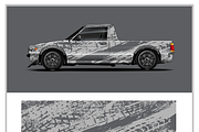 Dynamic Truck Wrap Design, a Finance Illustration by CarWrap design (Thumbnail 3 of 3)
