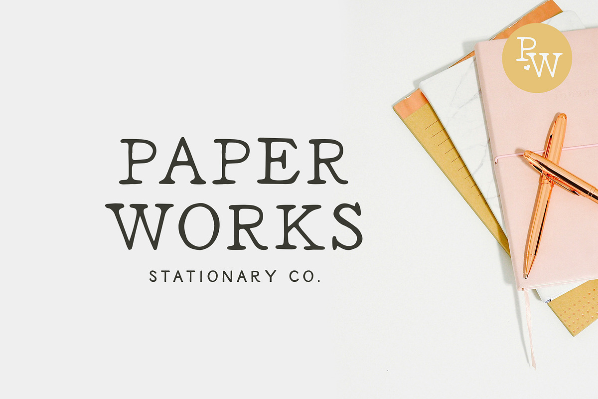 Simply Made Hand Drawn Typeface, a Slab Serif Font by Rachel Kick (Photo 6 of 10)