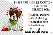 Watercolor Valentine Dog Clipart, an Illustration by Daily.Designs (Thumbnail 2 of 5)