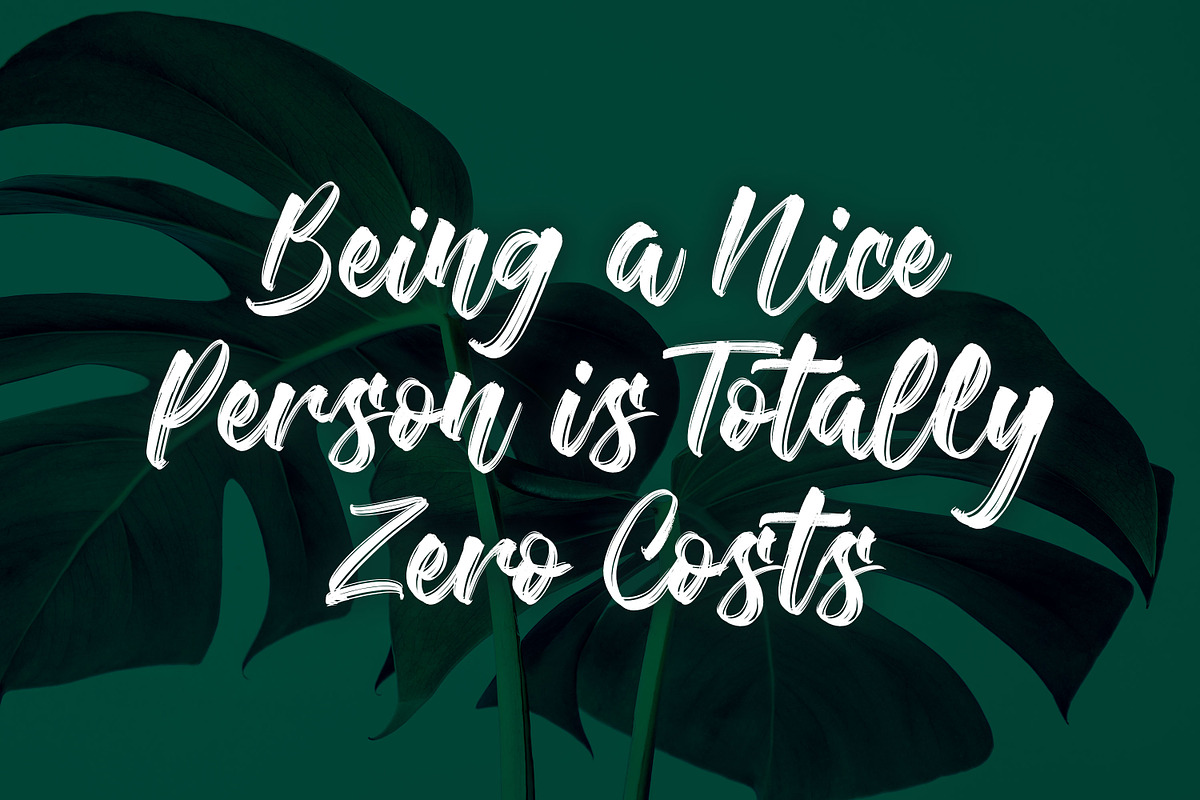 Bettawork - Brush Script Bold, a Script Font by Almarkhatype (Photo 6 of 10)