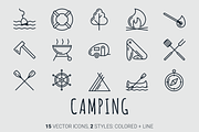 Summer Camping, an Icon by brandcut (Thumbnail 2 of 2)