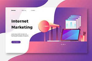 Internet Marketing - Banner & Landin