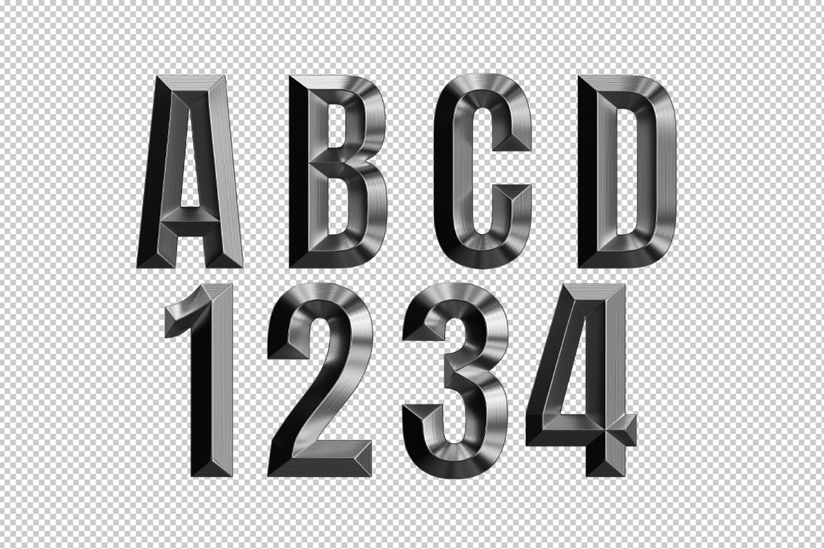 Metal Shine Font, a Font by Handmadefont (Photo 8 of 9)