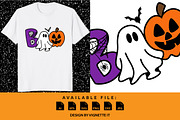 Halloween Boo Scary ghost boo witch, an Animal Illustration by Vignette.IT (Thumbnail 1 of 3)