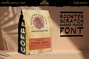 Rooster Scratch handcrafted font, a Handwritten Font by Fat Hamster (Thumbnail 6 of 9)