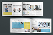 Company Newsletter Landscape, a Brochure Template by E-Type (Thumbnail 3 of 7)