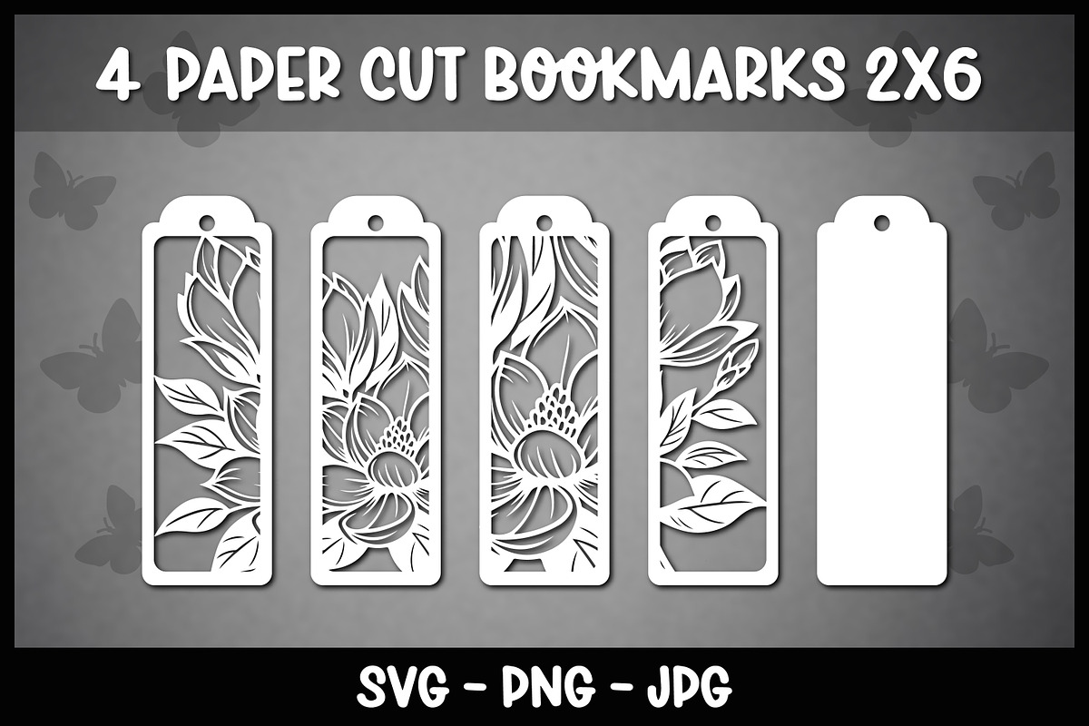 Bookmarks Paper cut SVG, a Graphic by Reddish Design