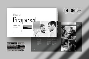 Brand Proposal Template, a Presentation Template by White Graphic