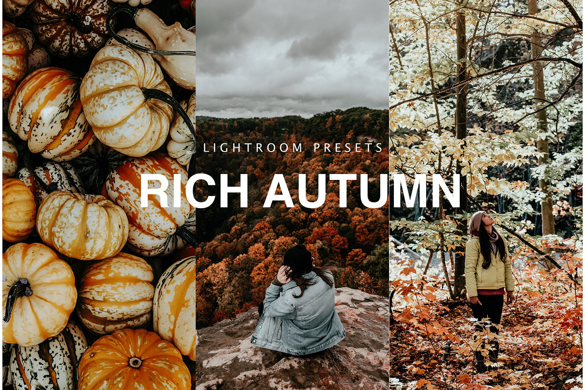 RICH AUTUMN LIGHTROOM PRESETS, a Preset Add-On by Victoria Bee Presets (Photo 1 of 9)