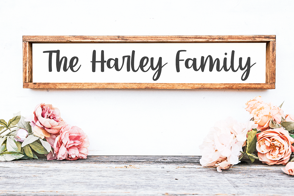 Peach Garden | Script Font, a Script Font by KA Designs (Photo 10 of 10)