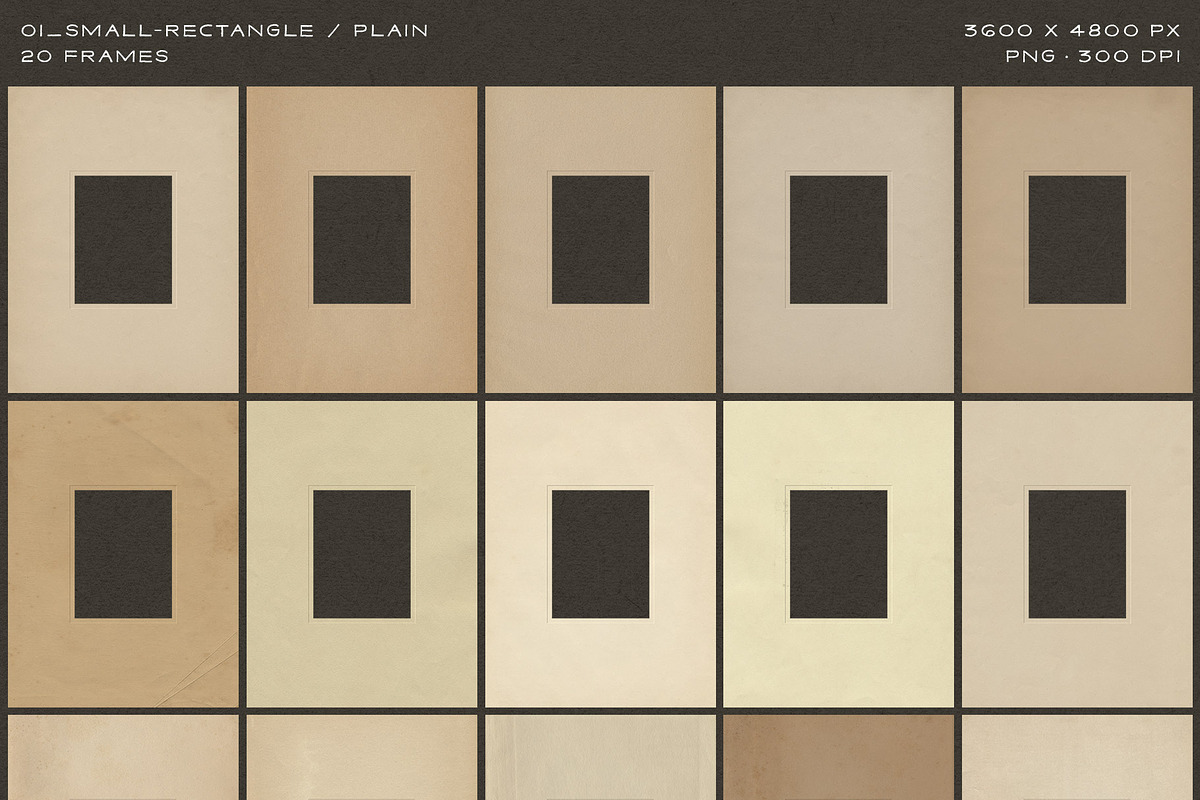 Fenestra - Vintage Paper Frames, a Texture Graphic by alonahaidash (Photo 14 of 17)