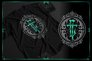 GreenBull + Decorative bonus, a Blackletter Font by dansdesign (Thumbnail 6 of 7)