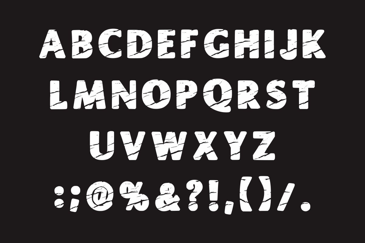 Grunge, a Blackletter Font by Fourteen Letter (Photo 4 of 7)