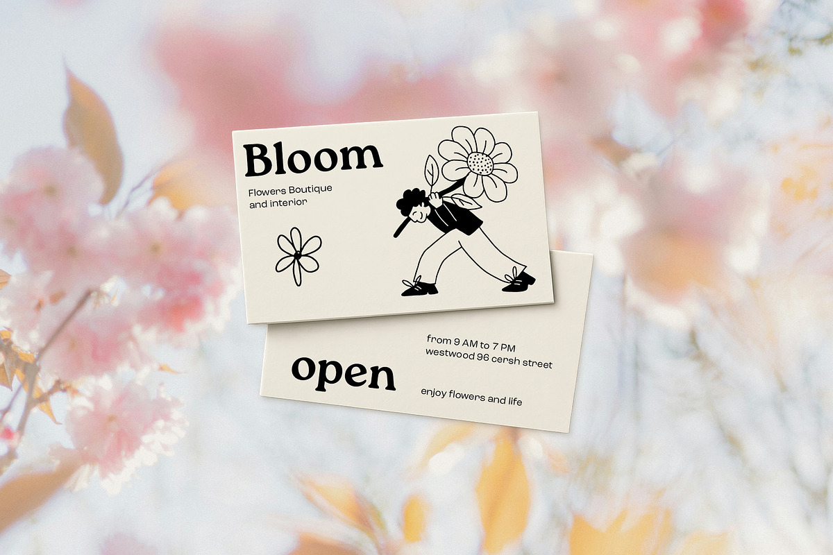 Flower People vector illustrations, a Person Illustration by dicreate (Photo 8 of 14)