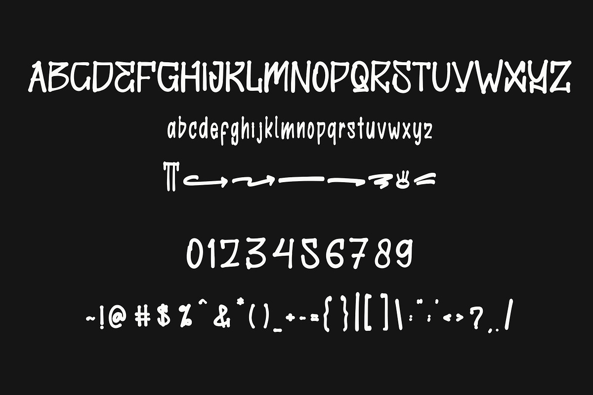 MERDIE Monoline Graffiti Font, a Handwritten Font by NTC Graphic (Photo 8 of 9)