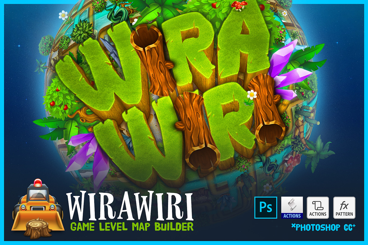 WIRAWIRI – Game Level Map Builder, an Action Add-On by Weirdsgn Store (Photo 4 of 11)