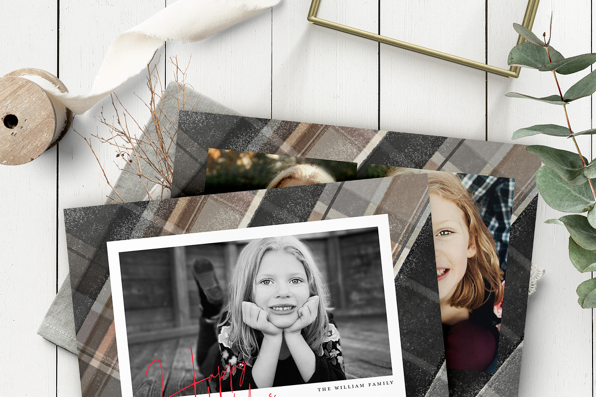 Christmas card templates 2023, a Card Template by 7th Avenue Designs (Photo 4 of 21)