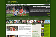 Hot Sportal, a WordPress Template by hot-themes (Thumbnail 4 of 5)